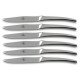 C + B Lefebvre : Monobloc SKEL table knives polished finishing