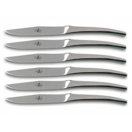 C + B Lefebvre : Monobloc SKEL table knives polished finishing