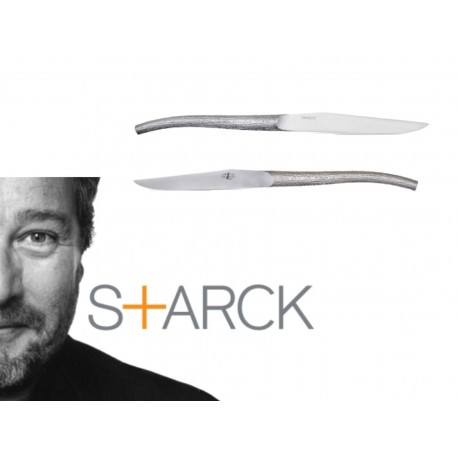 Philippe Starck for Forge de Laguiole : Log, table knives set of 6