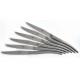 Philippe Starck for Forge de Laguiole : Log, table knives set of 6