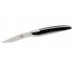 Eric Raffy for Forge de Laguiole : Tip black horn pocket knive