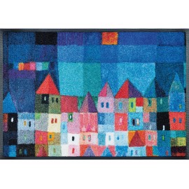 Tapis Colourful Houses 50x75cm
